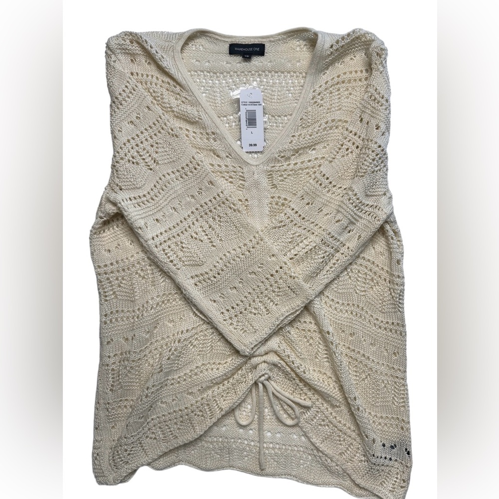 New!! Warehouse one women’s top. Sz Lg